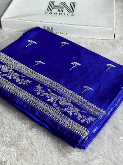 BANARASI MASHRU KATAN SILK SAREE HN549