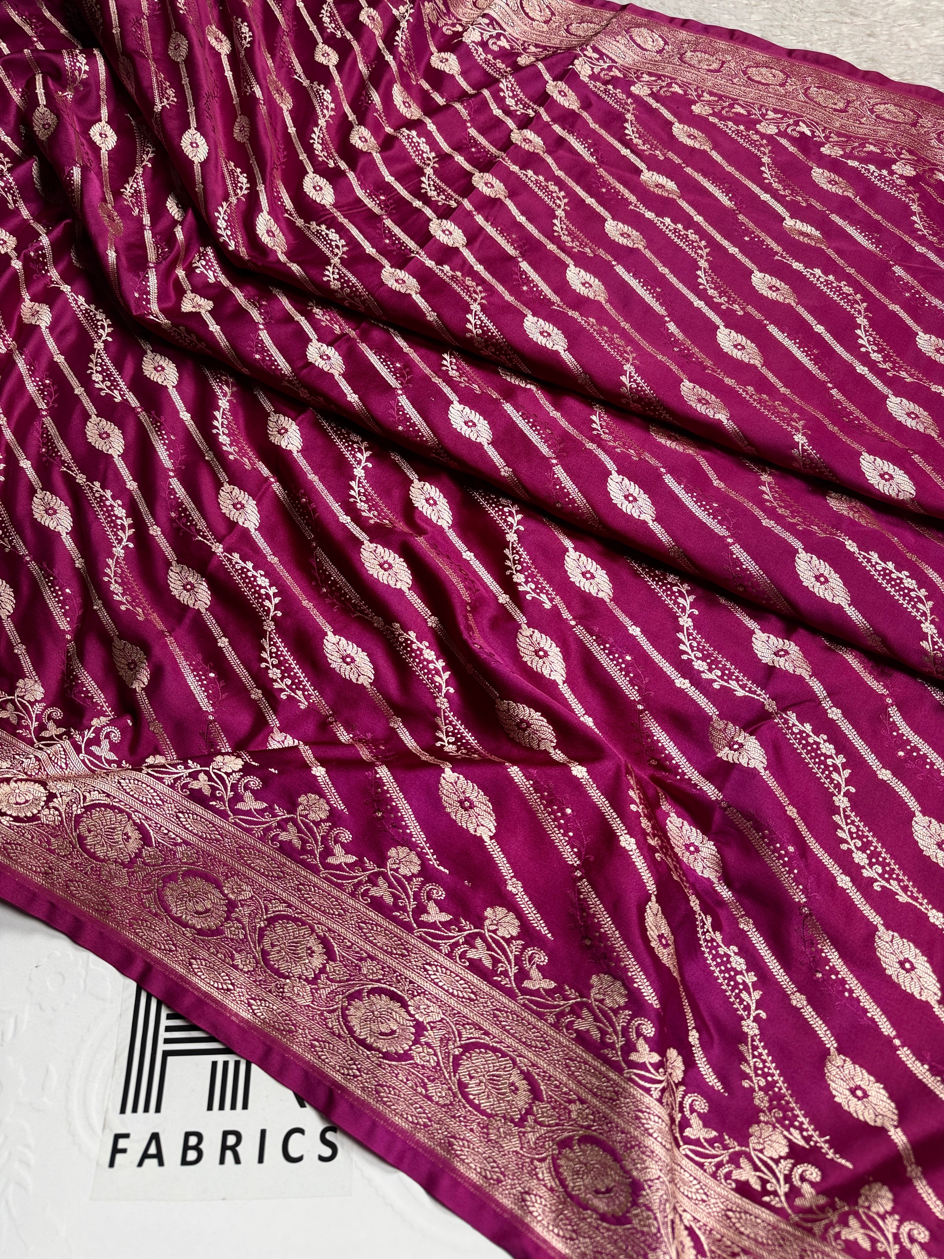 BANARASI MASHRU KATAN SILK SAREE HN651