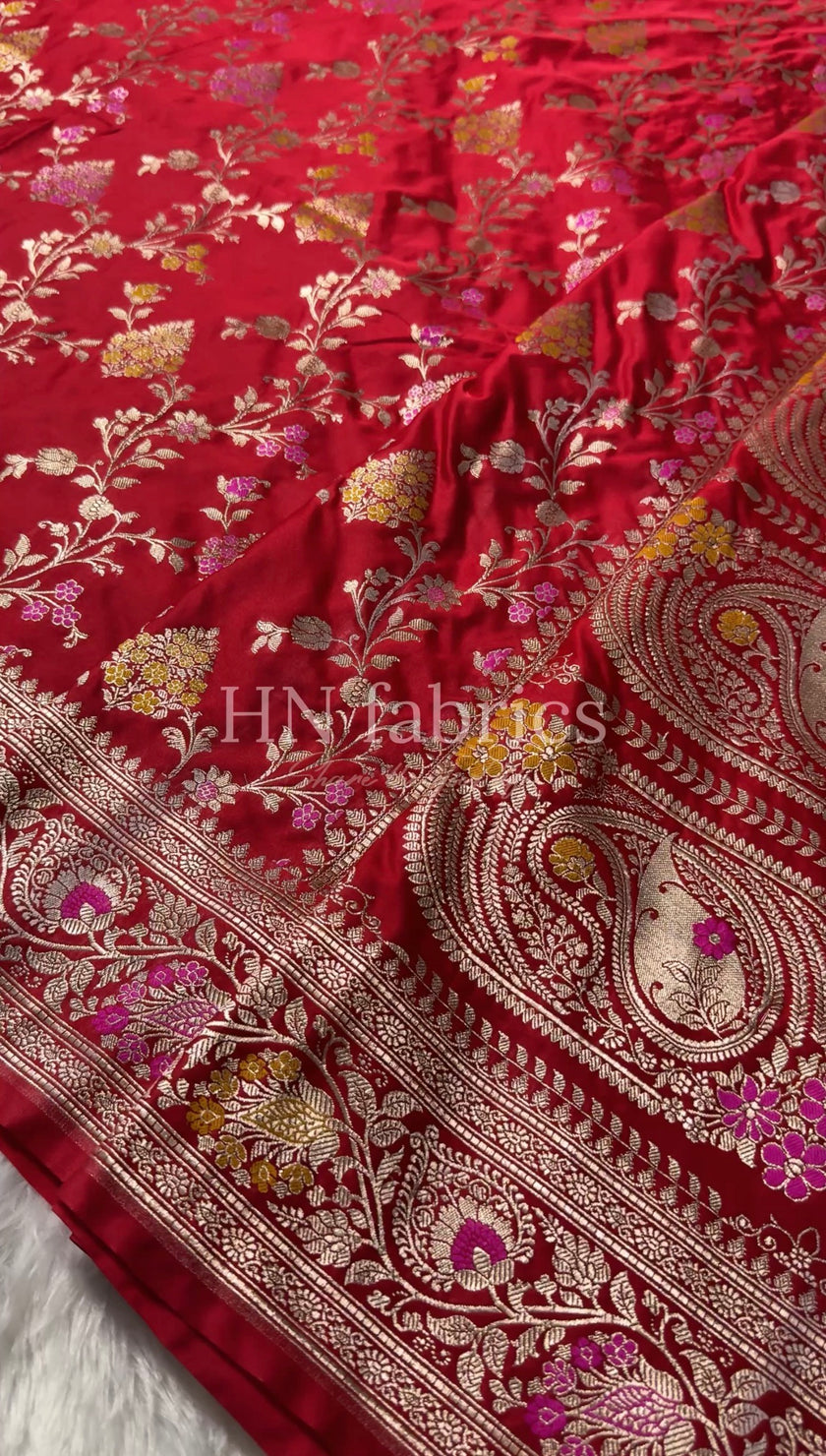 Banarasi Mashru Katan Saree Saree HN107