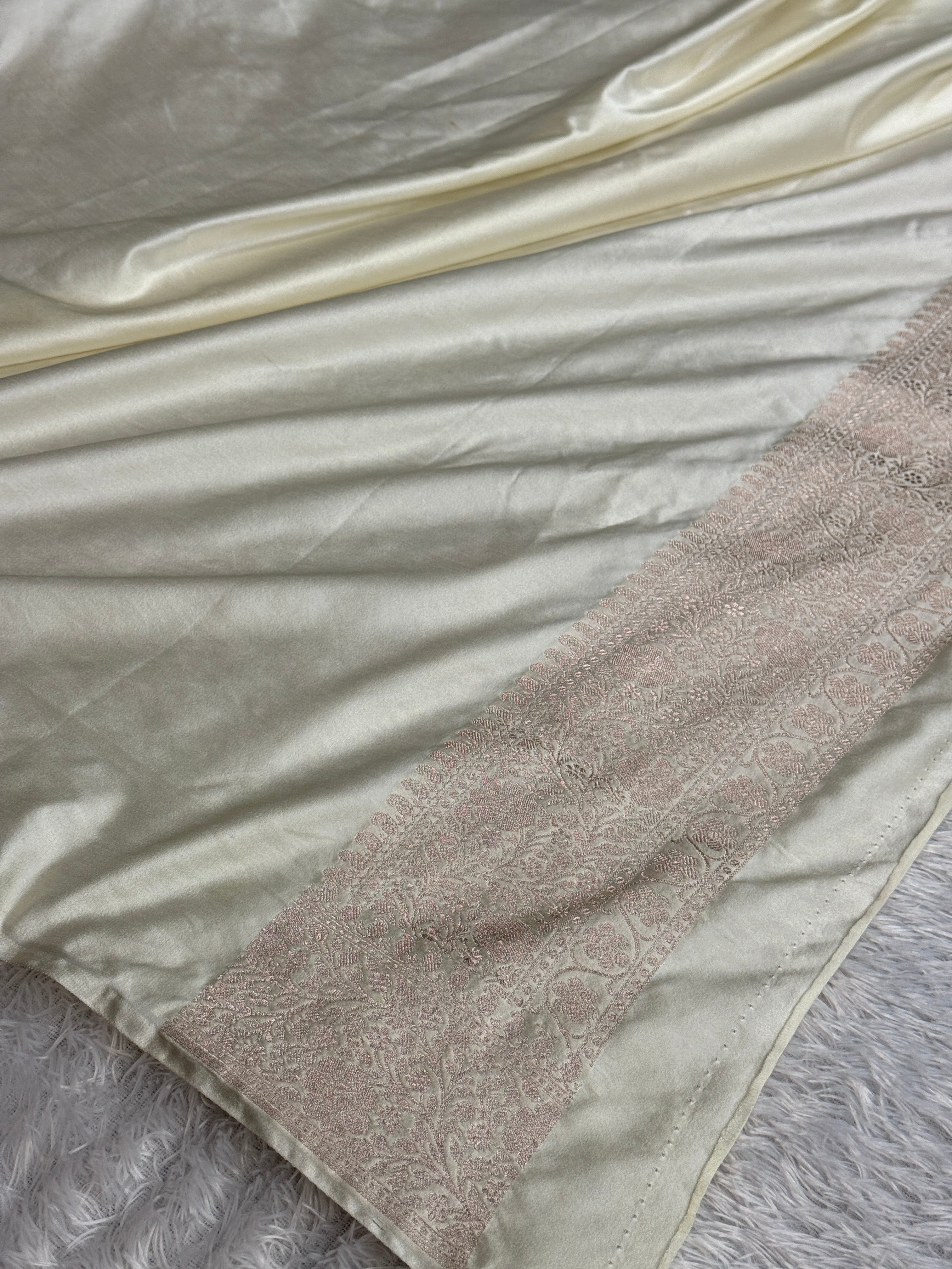 BANARASI MASHRU KATAN SILK SAREE HN820