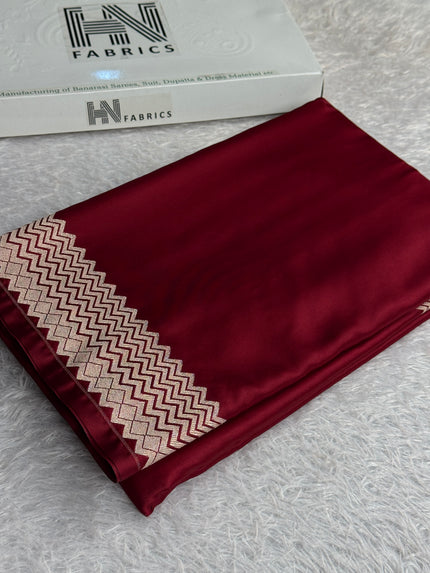 BANARASI MASHRU KATAN SILK SAREE MK051