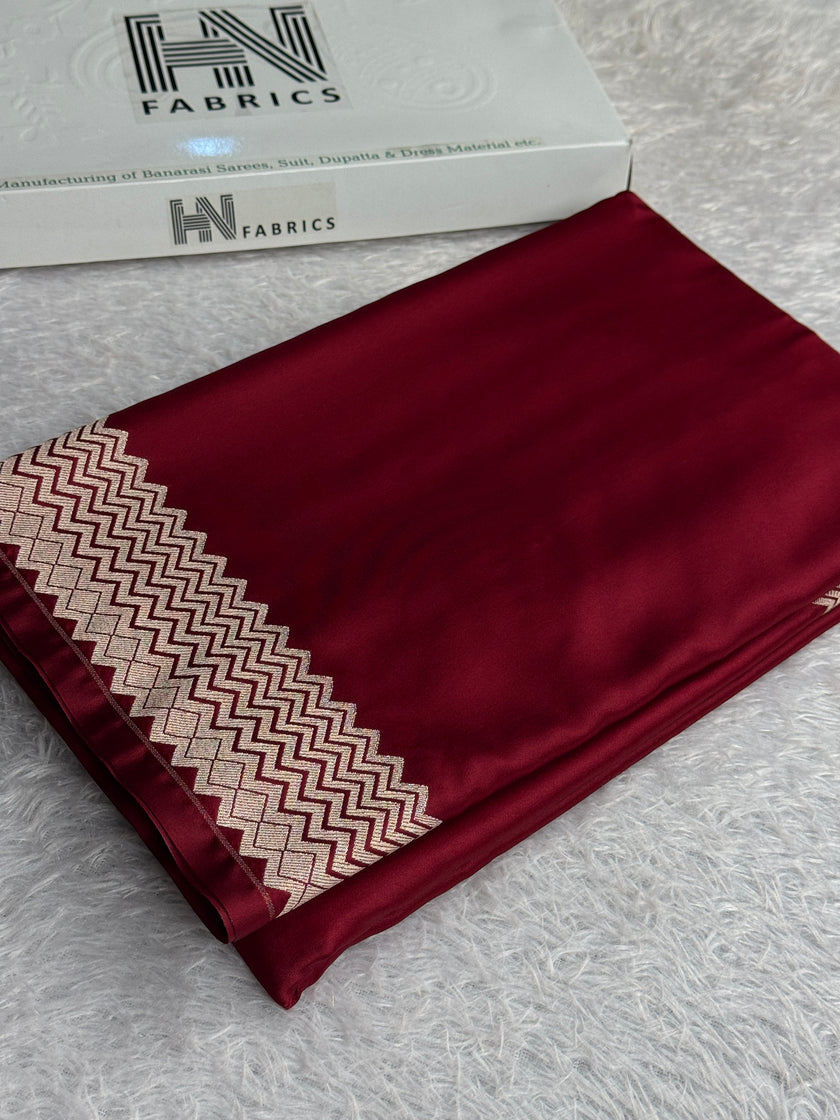 BANARASI MASHRU KATAN SILK SAREE MK051