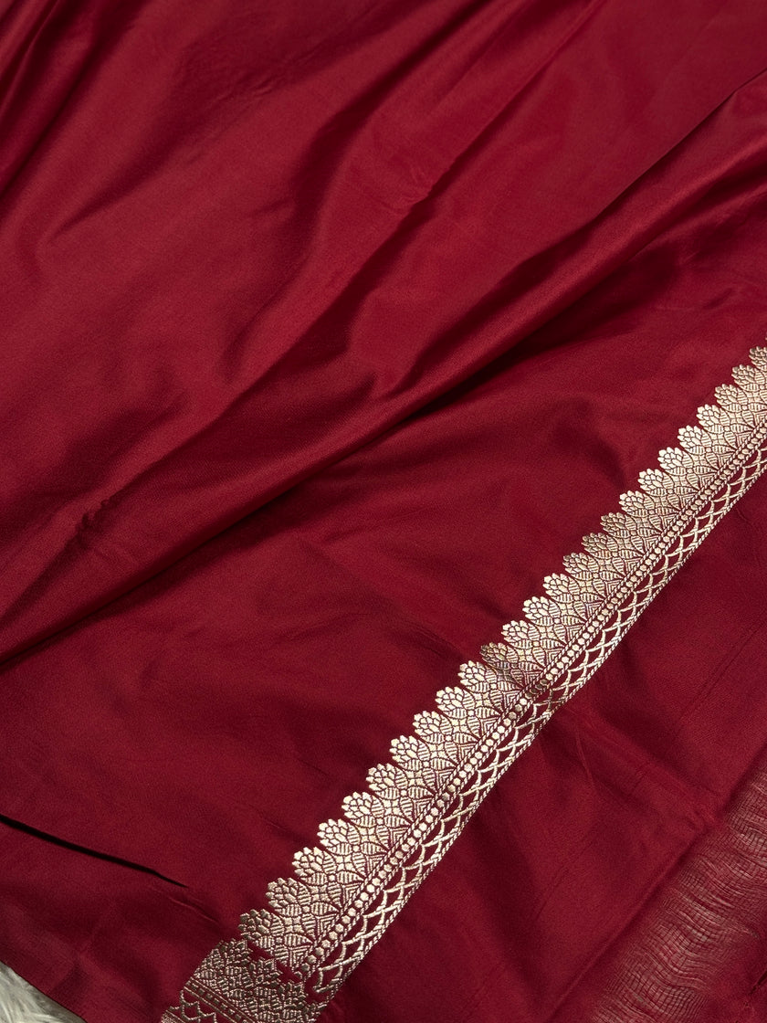 BANARASI MASHRU KATAN SILK SAREE HN710