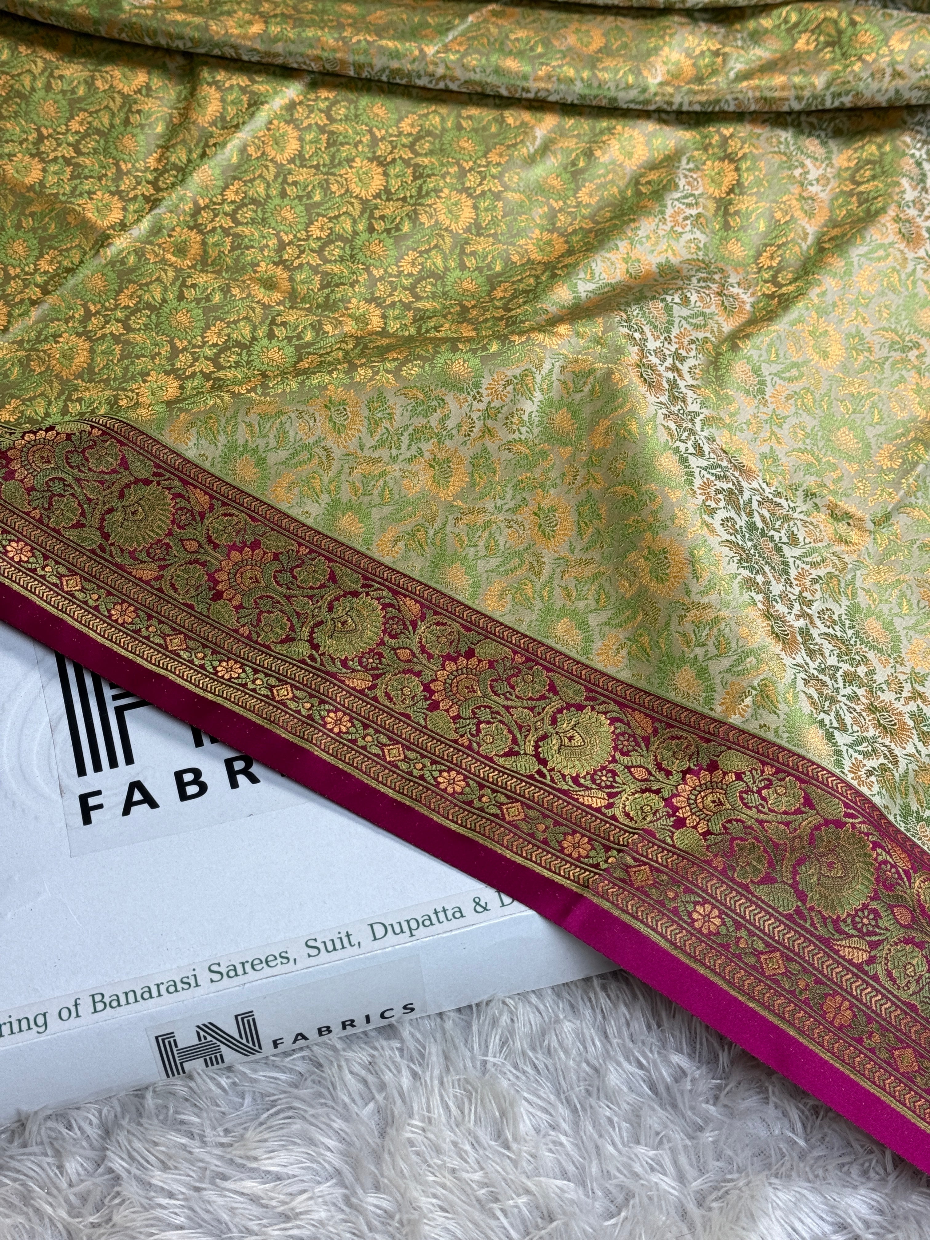 BANARASI JAMAWAR TANCHUI SILK SAREE JM001