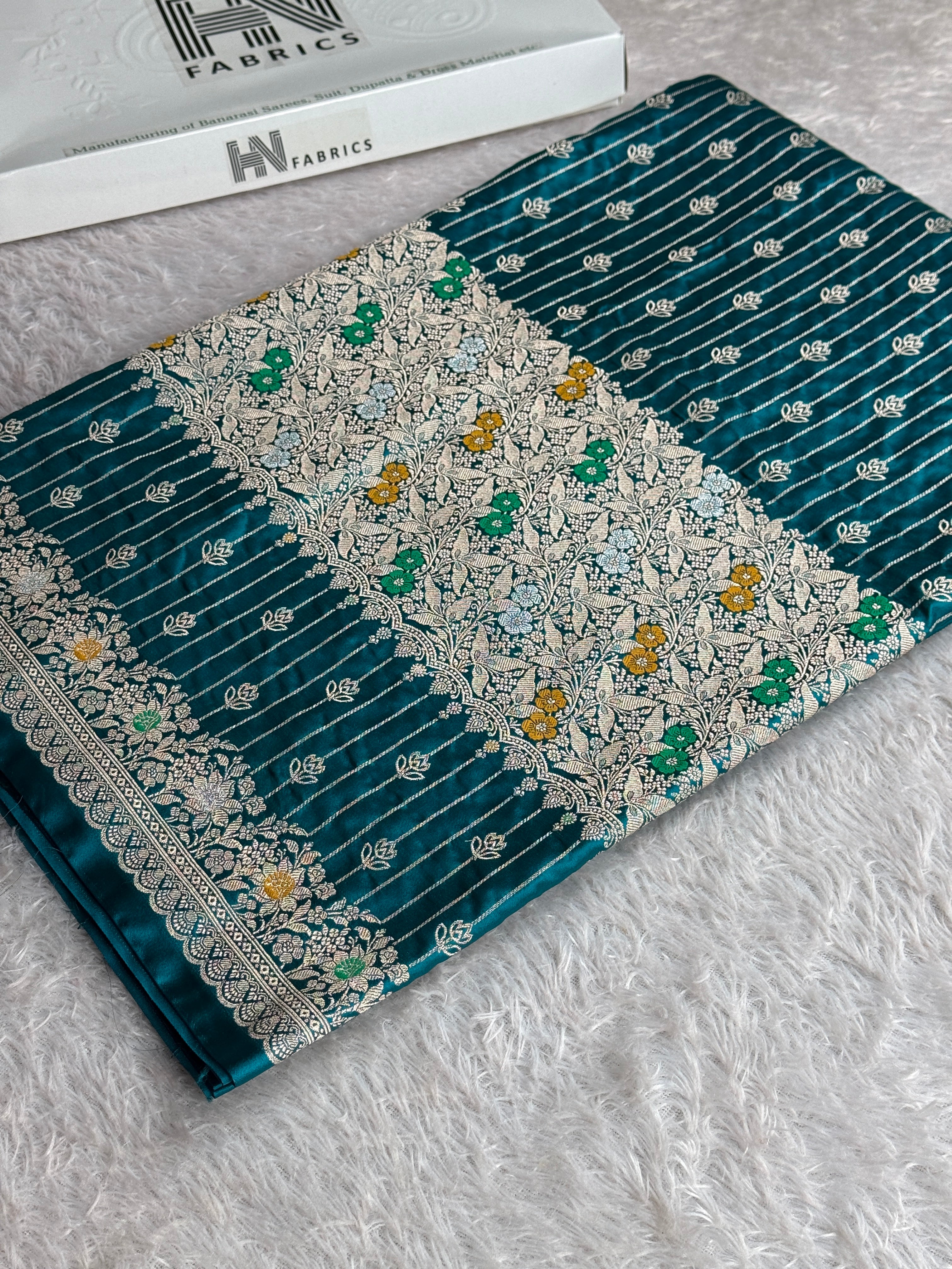 BANARASI MASHRU KATAN SILK SAREE MK029