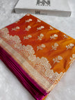 BANARASI MASHRU KATAN SILK SAREE HN528
