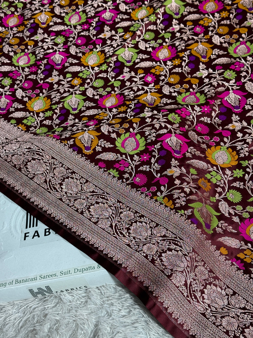 BANARASI MASHRU KATAN SILK SAREE HN140