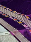 BANARASI MASHRU KATAN SILK SAREE MK071