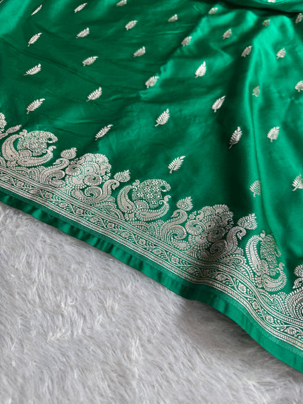 BANARASI MASHRU KATAN SILK SAREE HN539