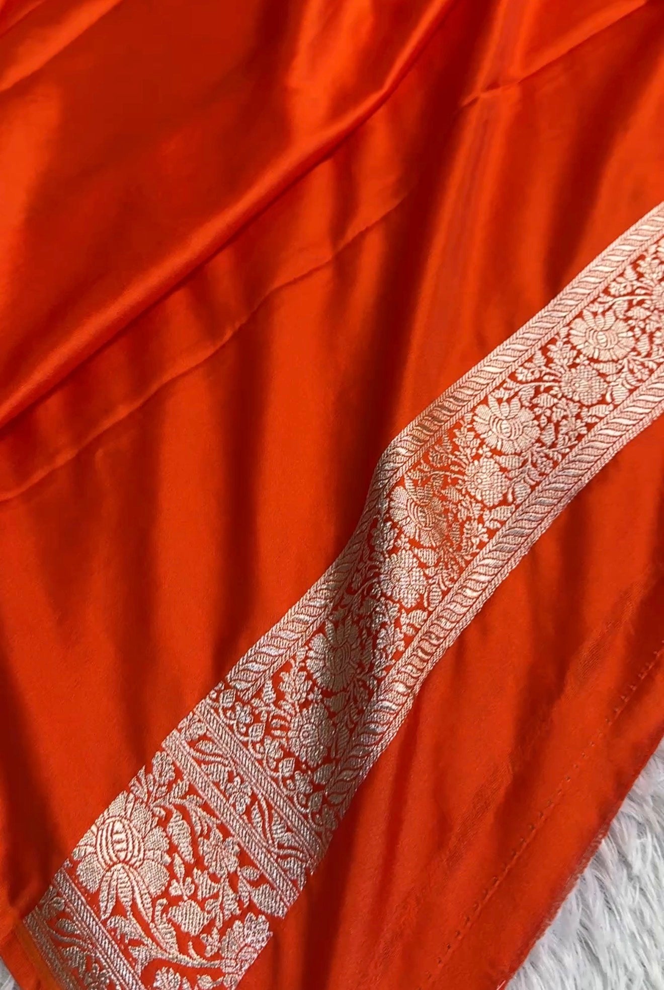 BANARASI MASHRU KATAN SILK SAREE HN551
