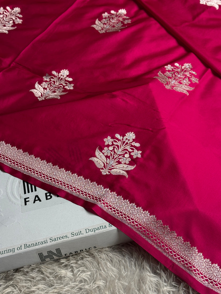 BANARASI MASHRU KATAN SILK SAREE HN815