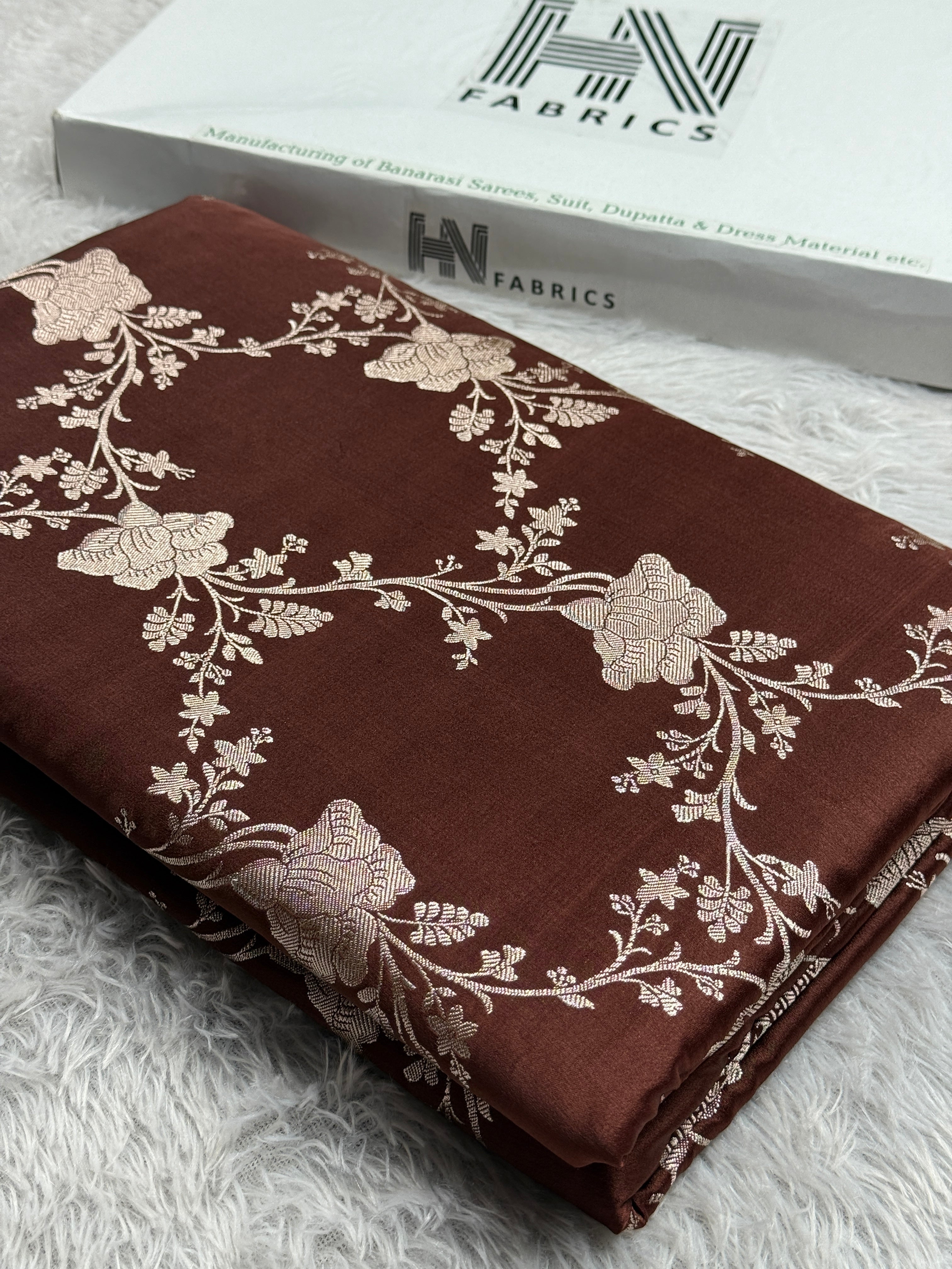 BANARASI MASHRU KATAN SILK SAREE HN575