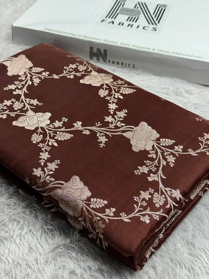 BANARASI MASHRU KATAN SILK SAREE HN575