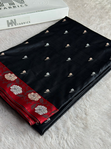 BANARASI MASHRU KATAN SILK SAREE MK035