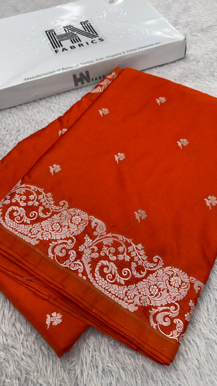 BANARASI MASHRU KATAN SILK SAREE HN123