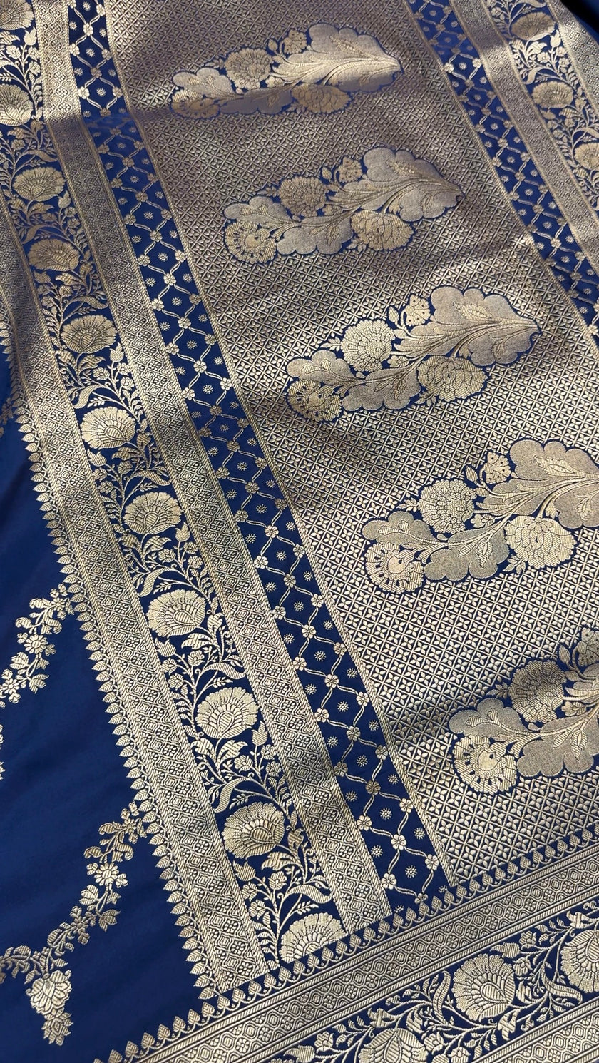 Banarasi Mashru Katan Silk Saree HN125