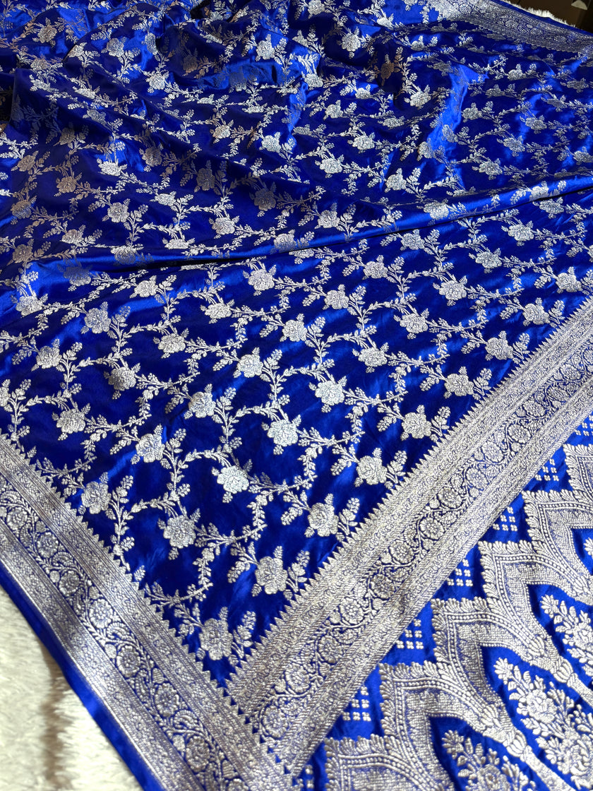 BANARASI MASHRU KATAN SILK SAREE HN380