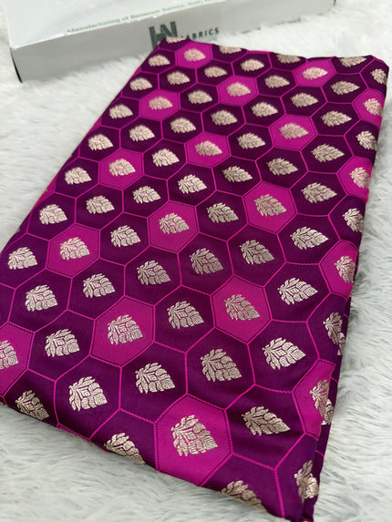 Banarasi mashru katan silk saree tanchui design hn112