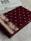 BANARASI MASHRU KATAN SILK SAREE MK046