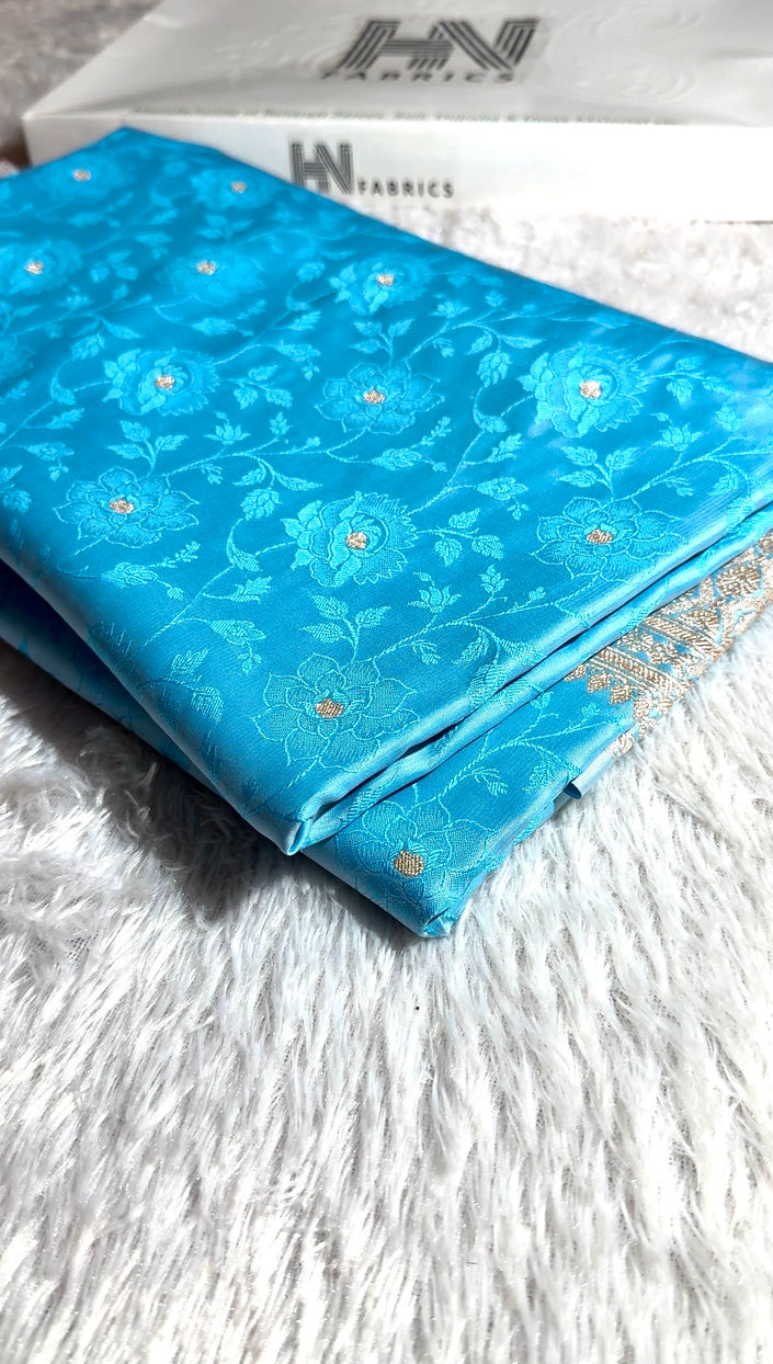 Banarasi Mashru Katan Silk Saree Tanchui Design HN300