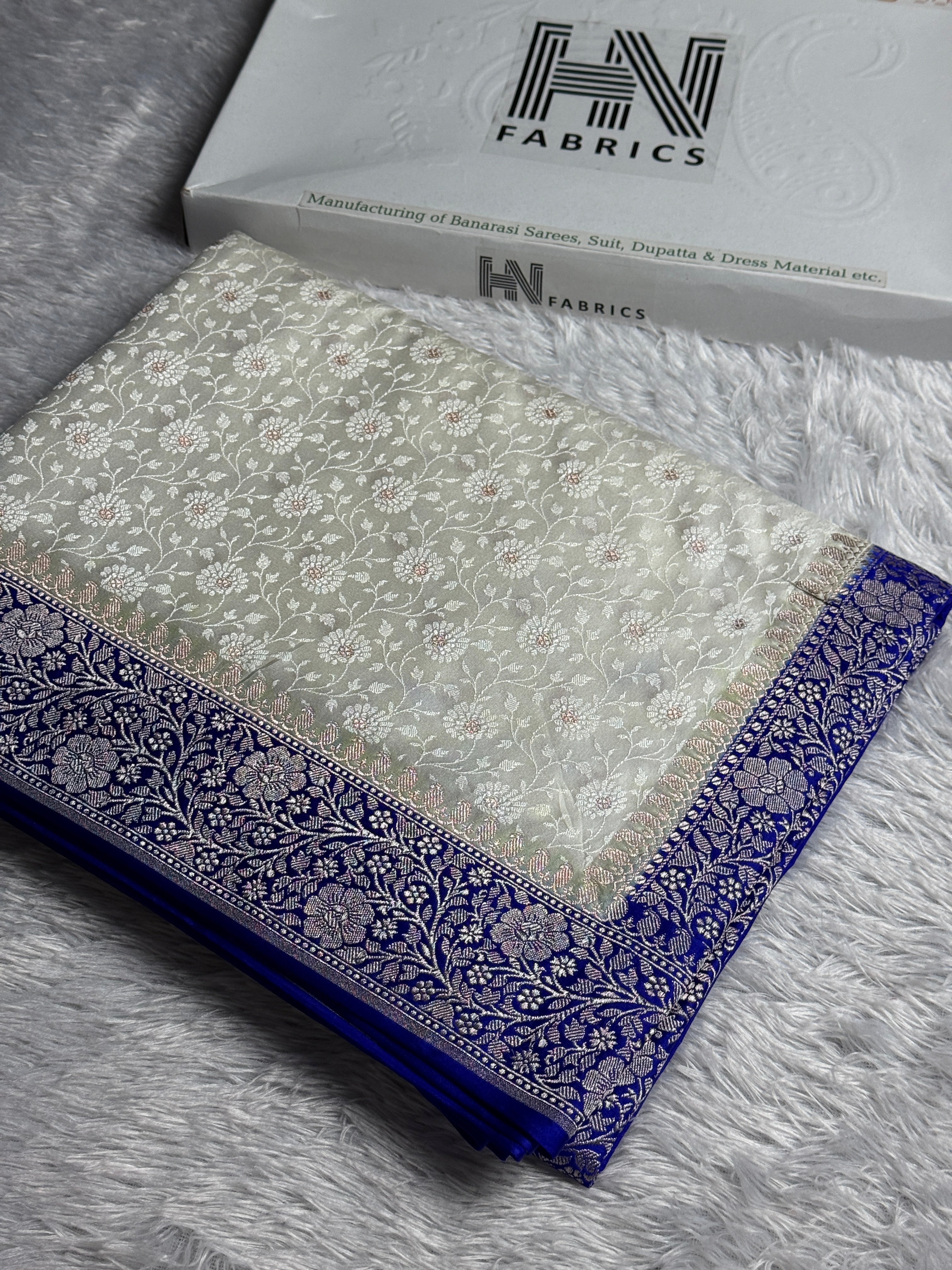 BANARASI MASHRU KATAN SILK SAREE HN820