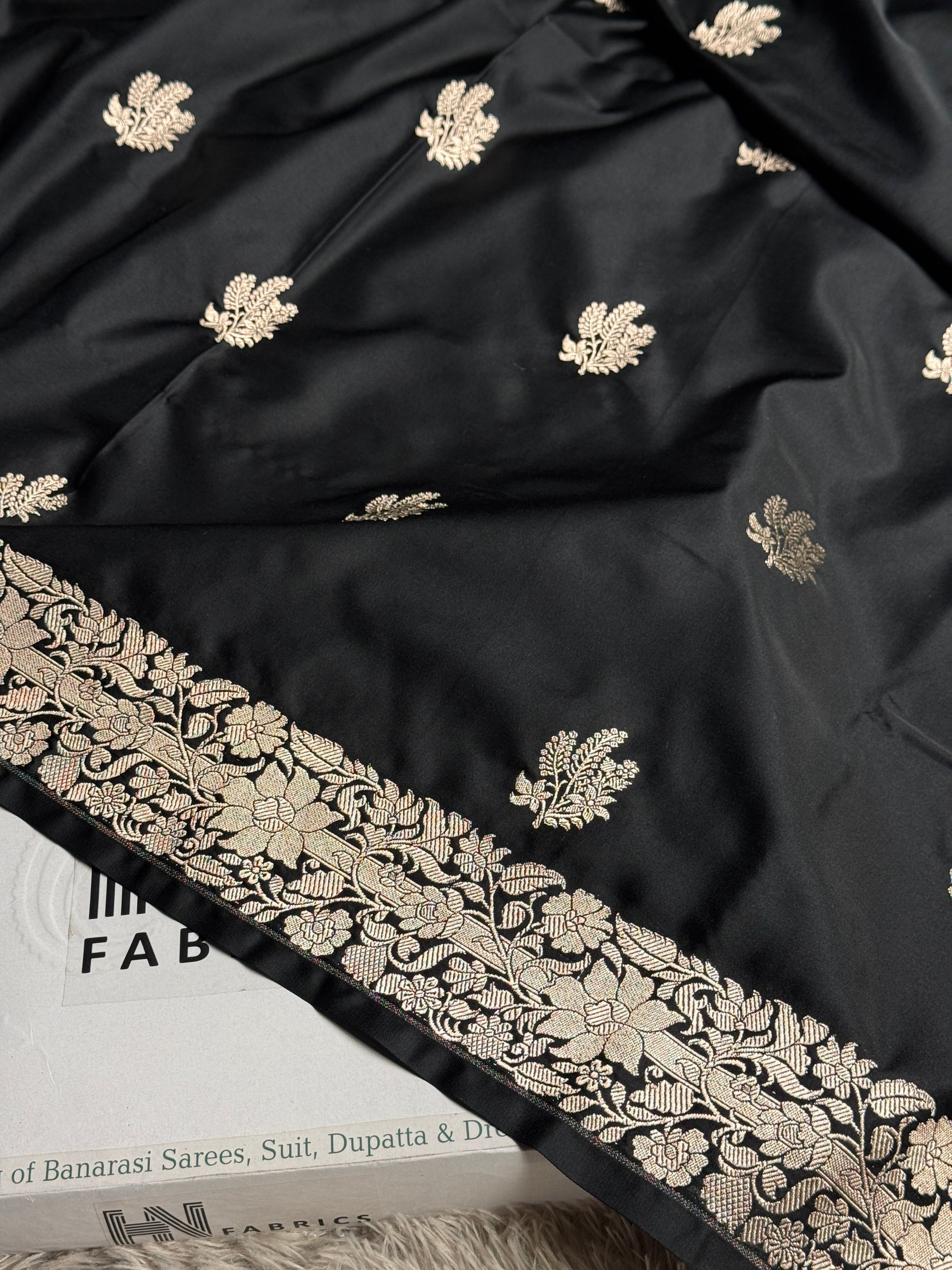 BANARASI MASHRU KATAN SILK SAREE HN825