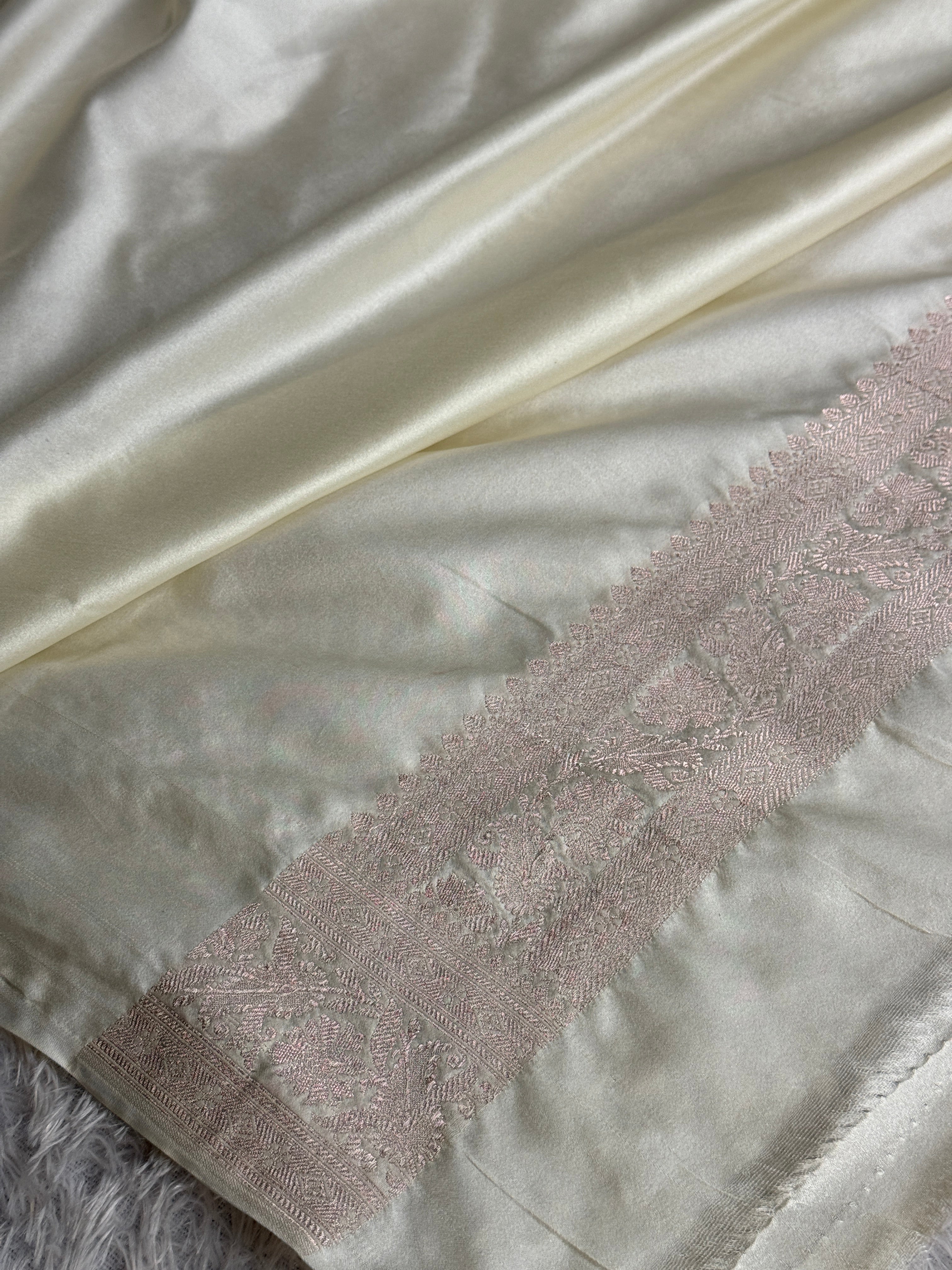 BANARASI MASHRU KATAN SILK SAREE MK047