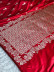 BANARASI MASHRU KATAN SILK SAREE MK005