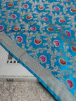 BANARASI MASHRU KATAN SILK SAREE MK016