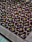 BANARASI MASHRU KATAN SILK SAREE MK023