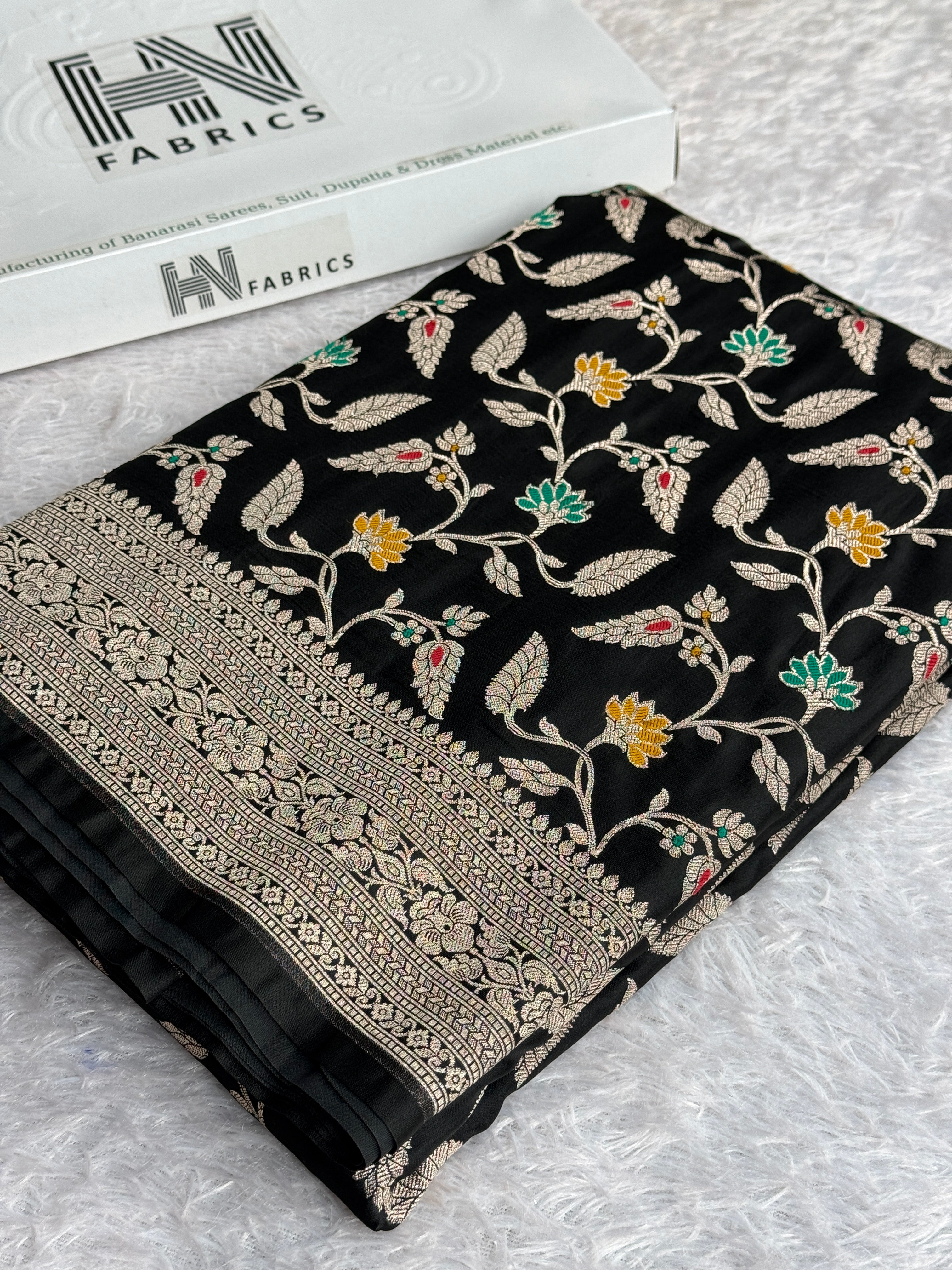BANARASI MASHRU KATAN SILK SAREE MK055