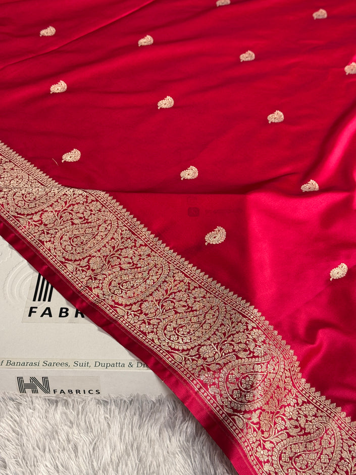 BANARASI MASHRU KATAN SILK SAREE MK041
