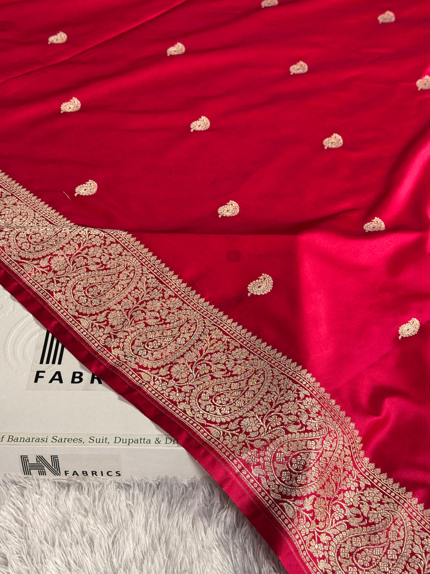 BANARASI MASHRU KATAN SILK SAREE MK041