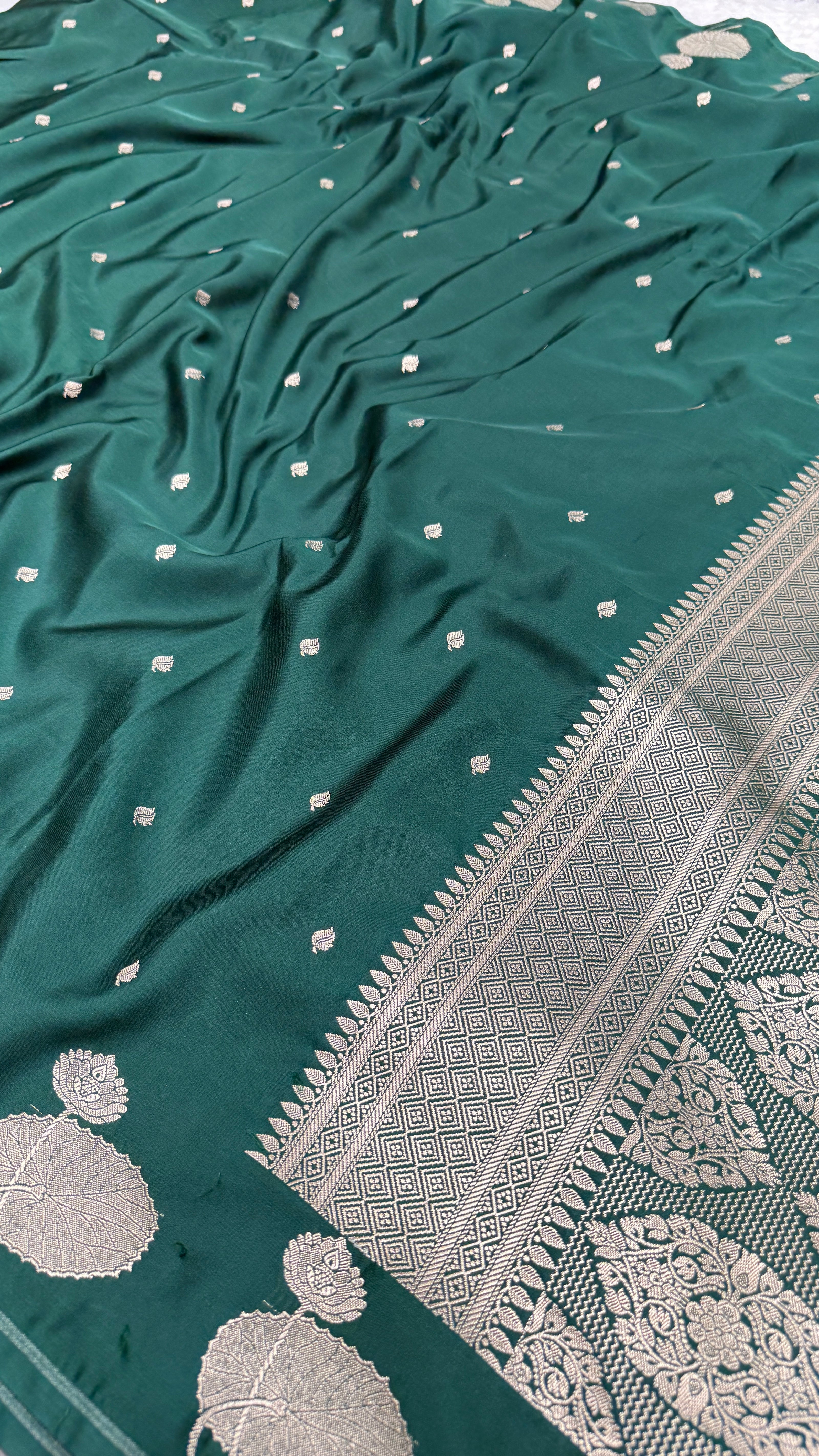 BANARASI MASHRU KATAN SILK SAREE HN202