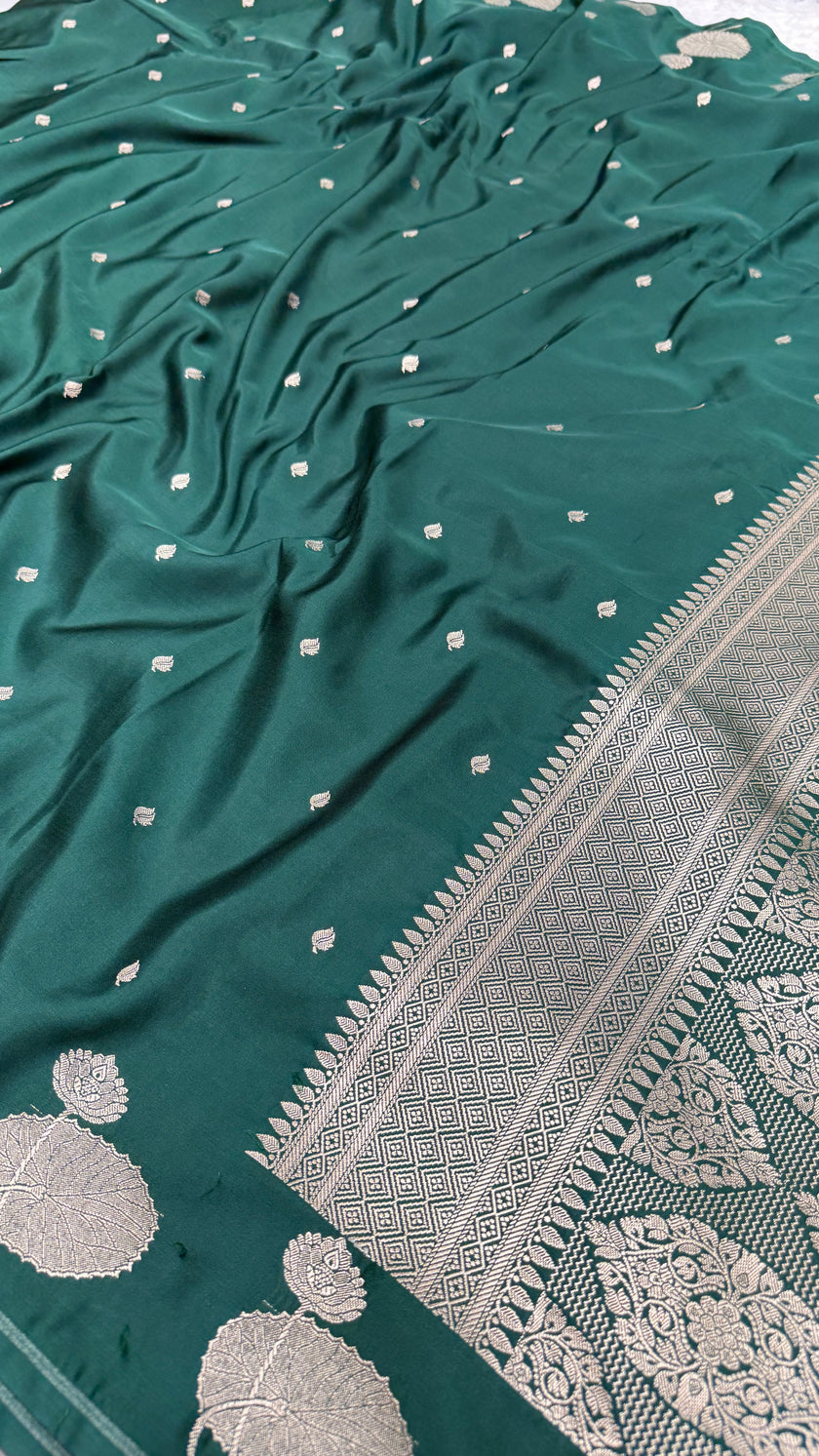 BANARASI MASHRU KATAN SILK SAREE HN202
