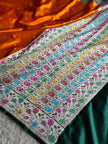 BANARASI MASHRU KATAN SILK SAREE MK031