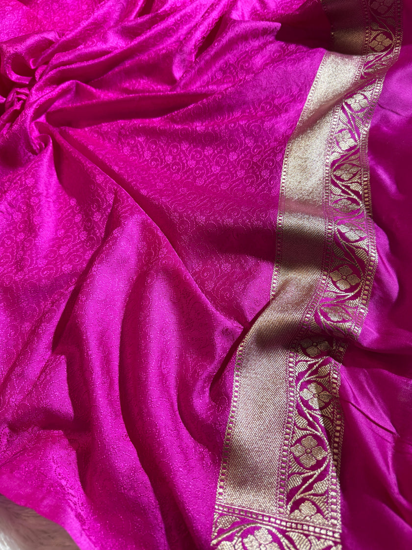 BANARASI MASHRU KATAN SILK SAREE HN103