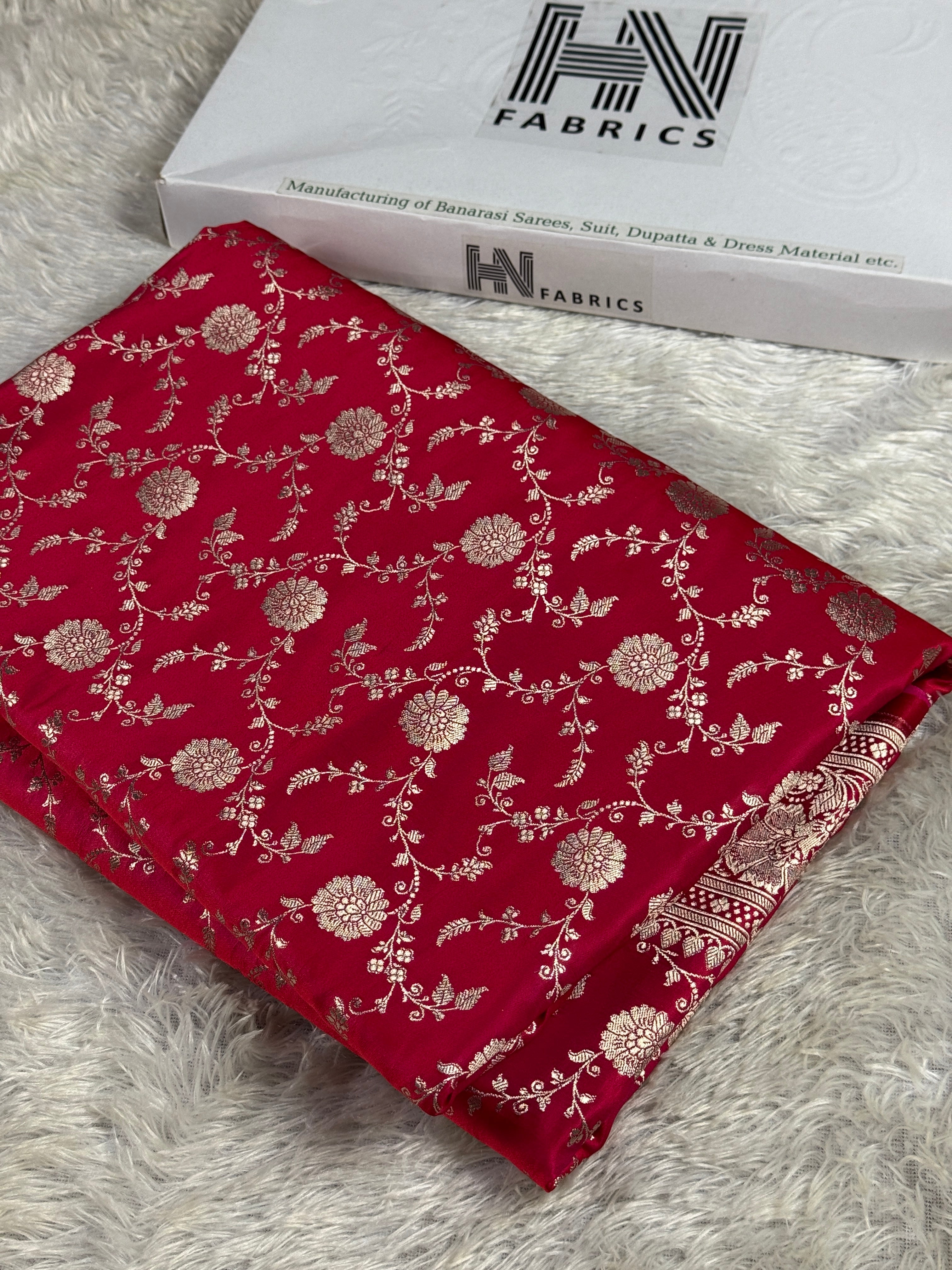 BANARASI MASHRU KATAN SILK SAREE HN950