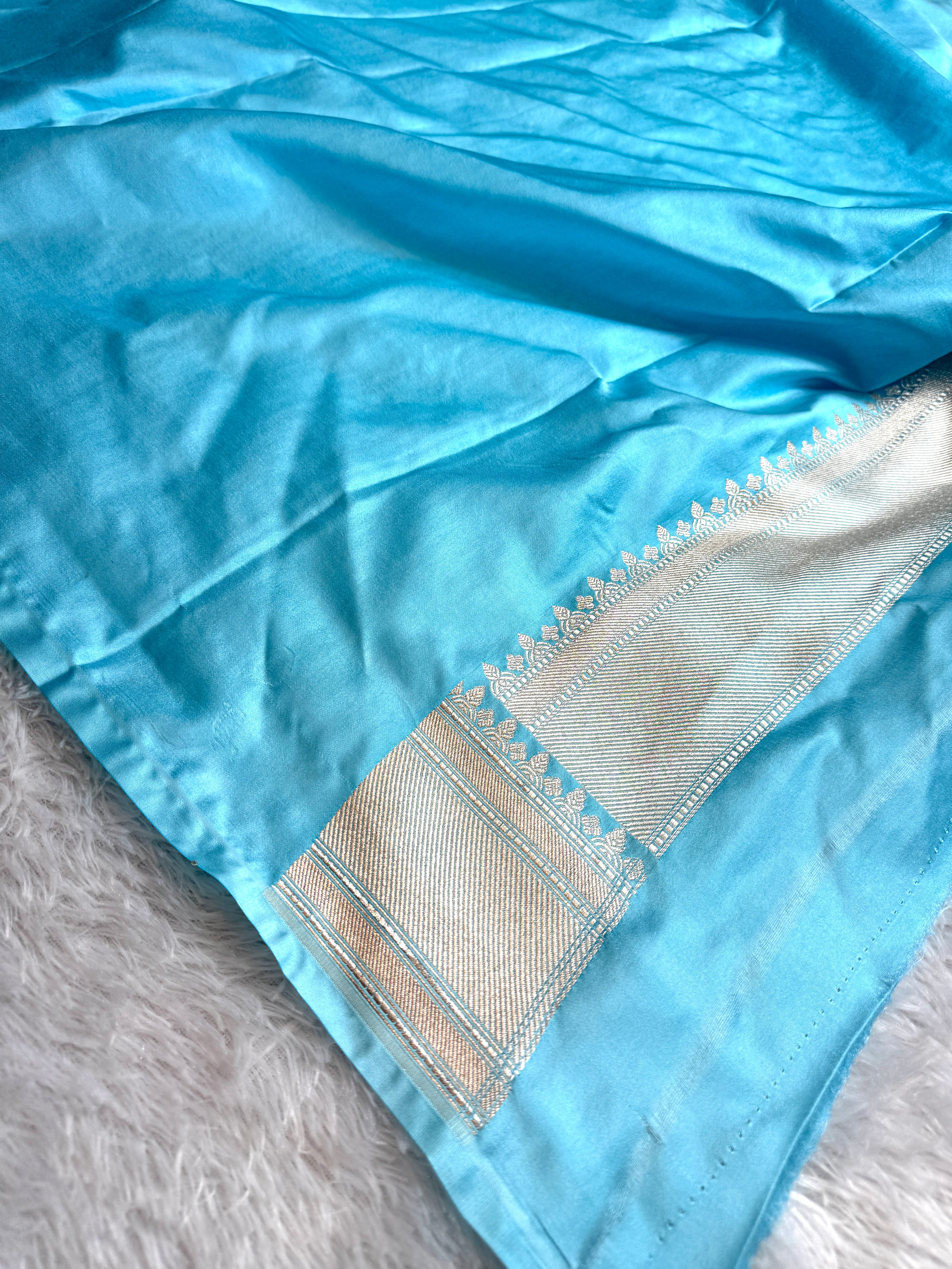 BANARASI MASHRU KATAN SILK SAREE HN119