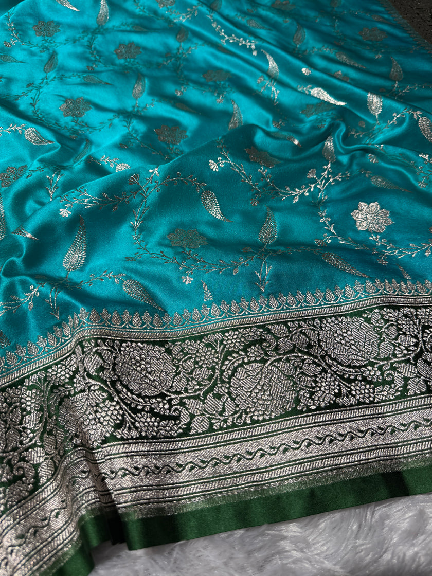 Banarasi Mashru Katan Silk Saree HN112