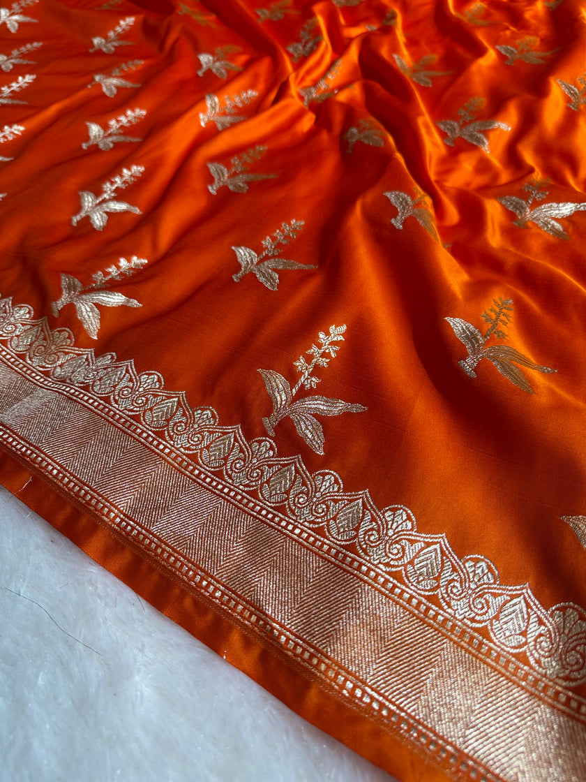 BANARASI MASHRU KATANA SILK SAREE HN526