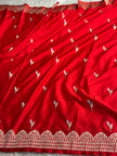 BANARASI MASHRU KATAN SILK SAREE MK037