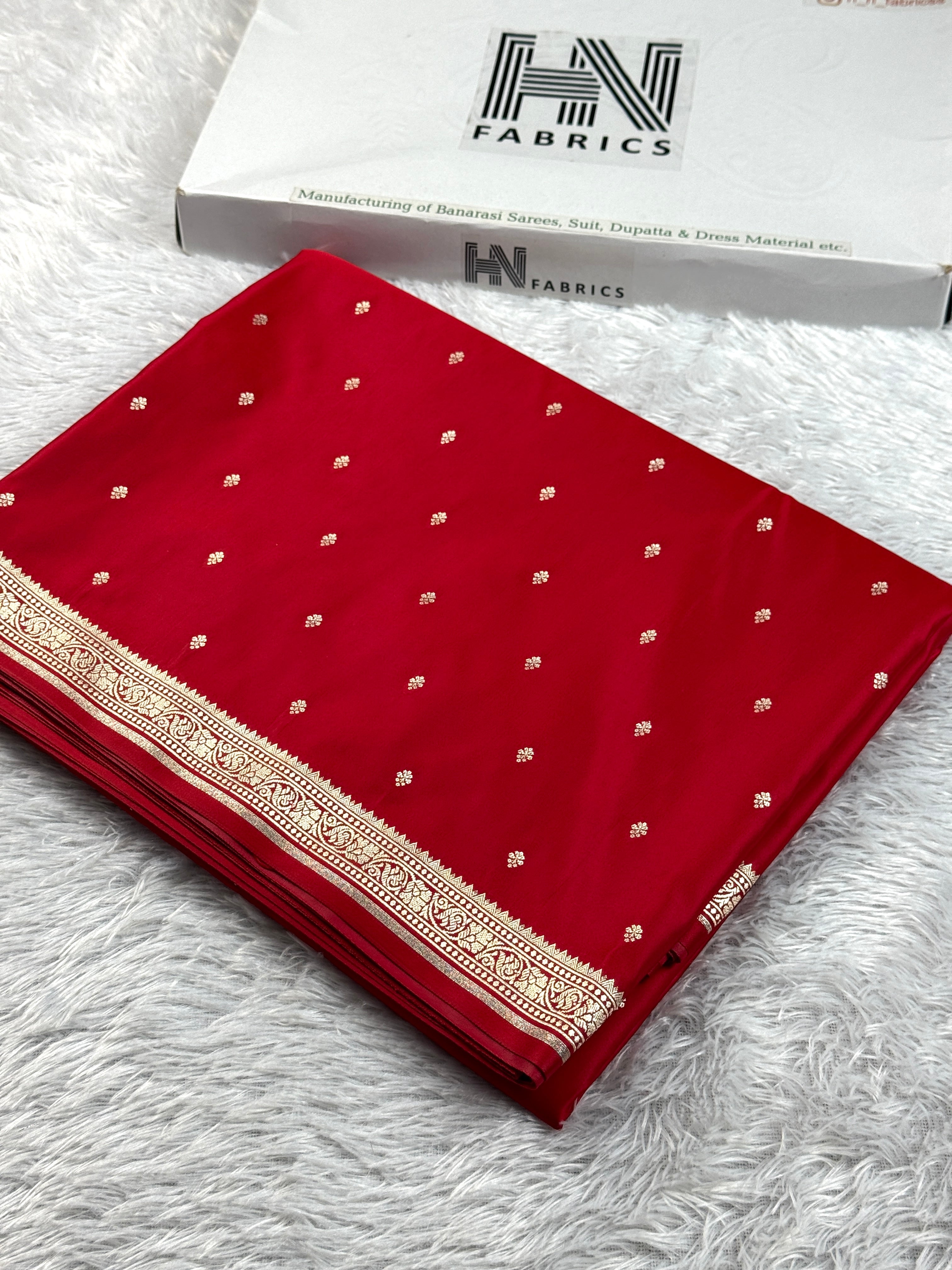 BANARASI MASHRU KATAN SILK SAREE MK001