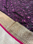 BANARASI MASHRU KATAN SILK SAREE HN531