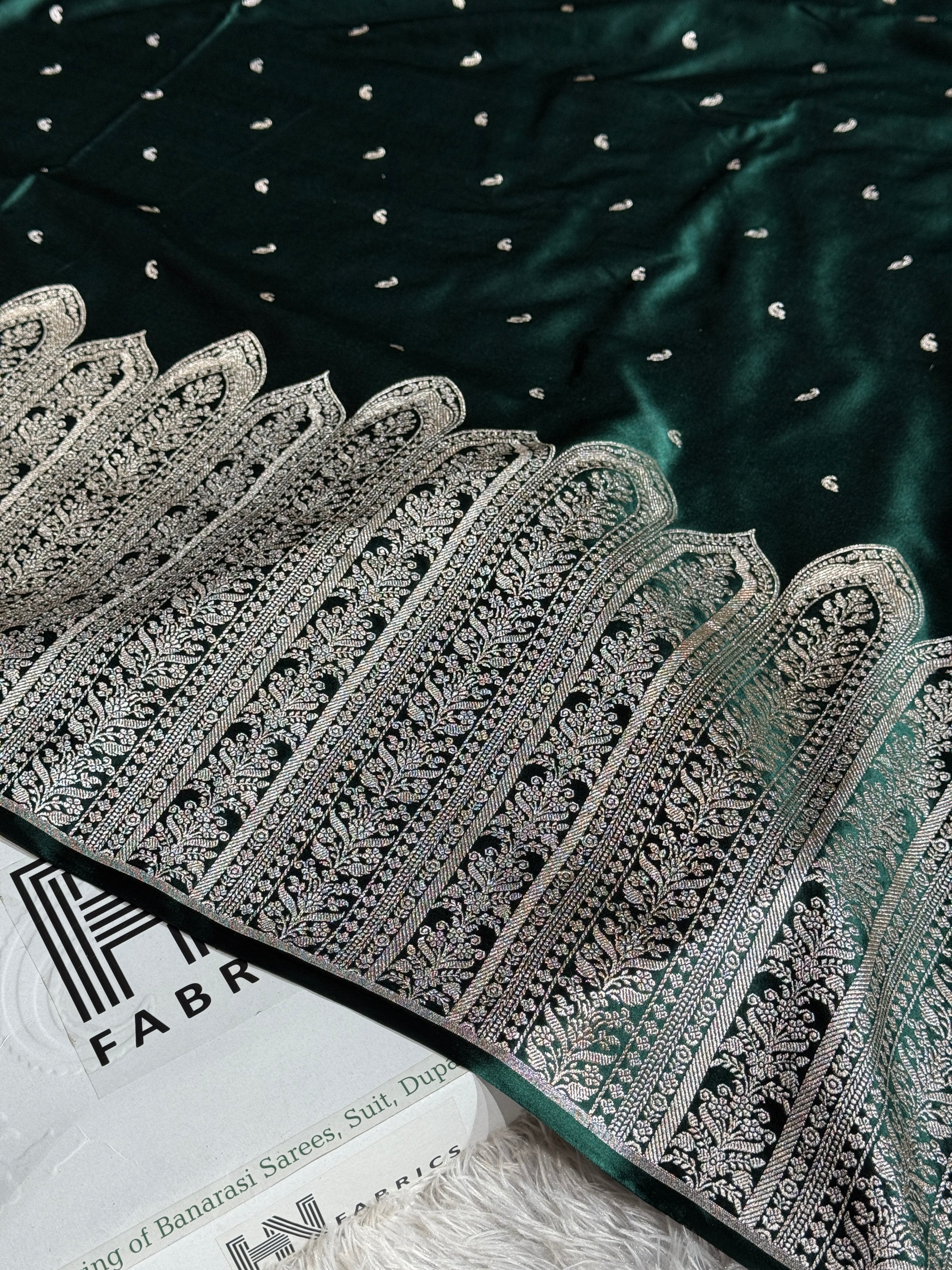 BANARASI MASHRU KATAN SILK SAREE HN102