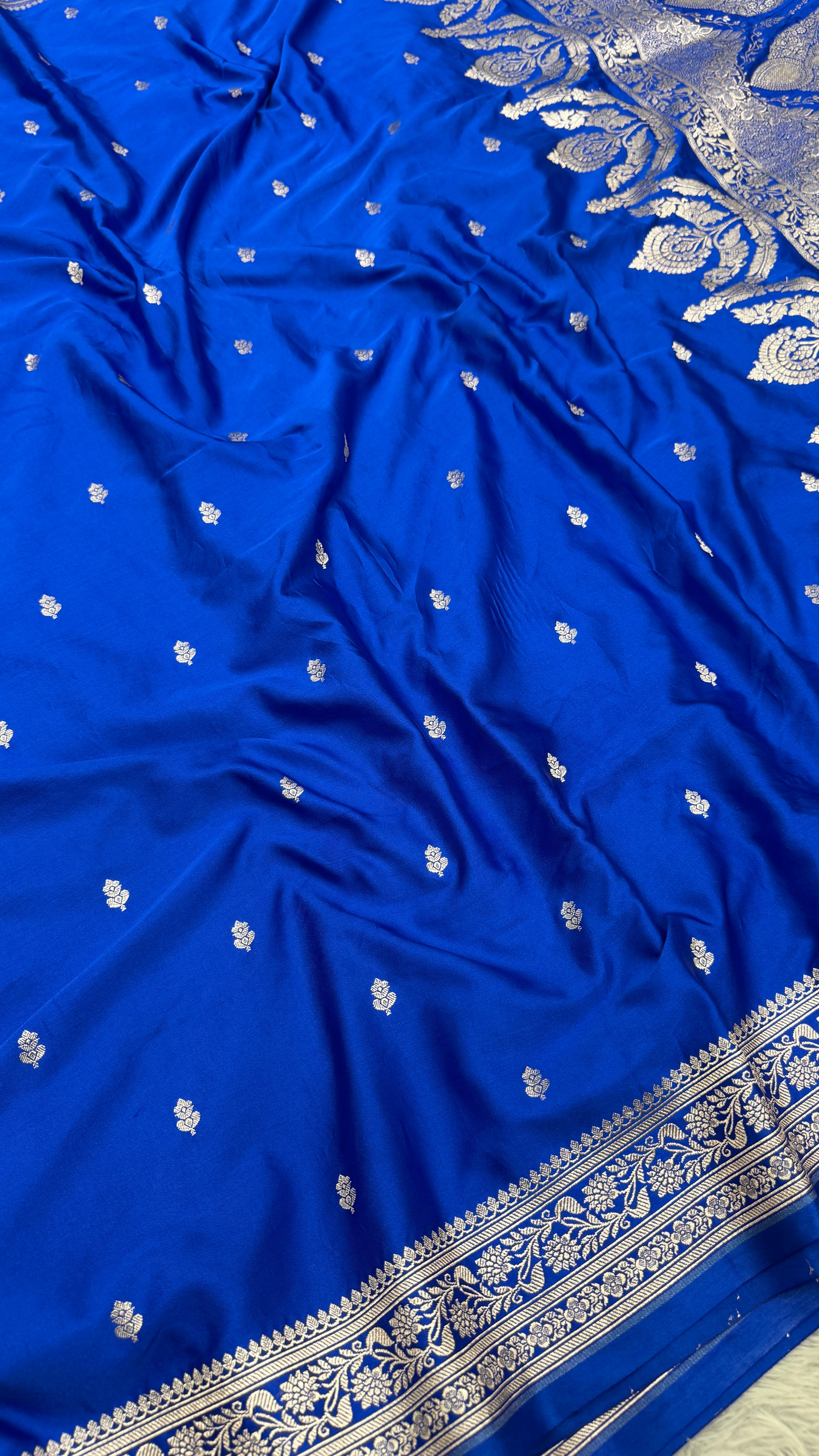 BANARASI MASHRU KATAN SILK SAREE HN190