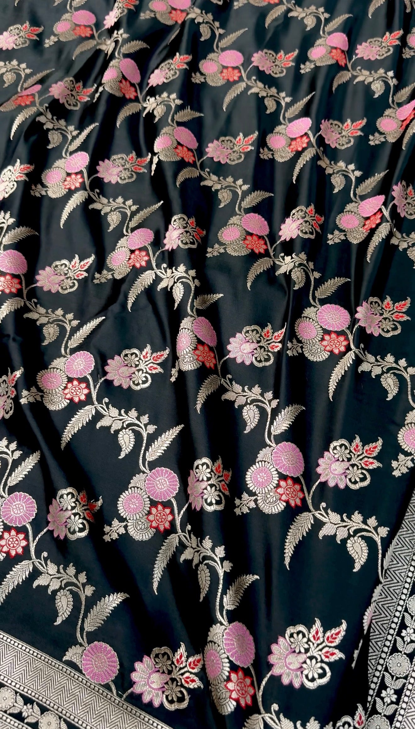 Banarasi mashru satin silk saree Hema Mallini mam inspired hn111
