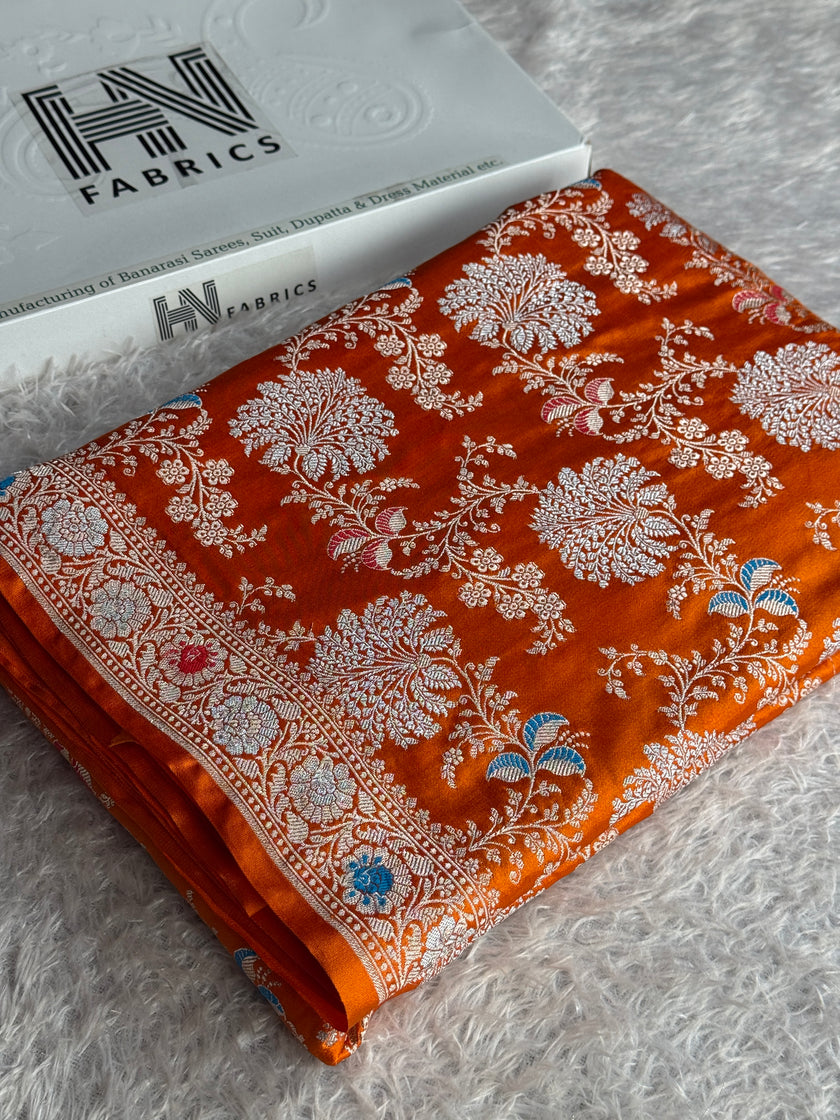 BANARASI MASHRU KATAN SILK SAREE MK070