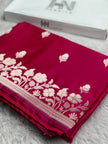 BANARASI MASHRU KATAN SILK SAREE HN572