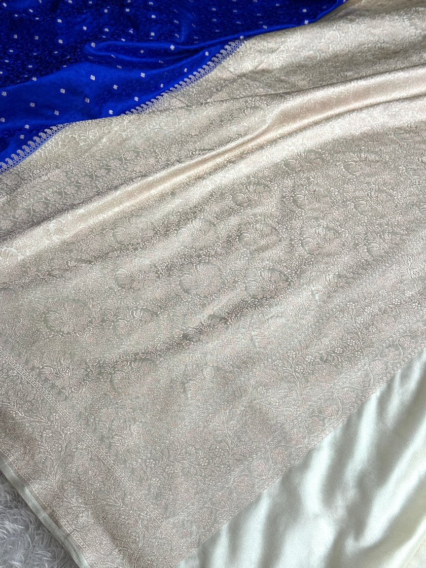 BANARASI MASHRU KATAN SILK SAREE HN820